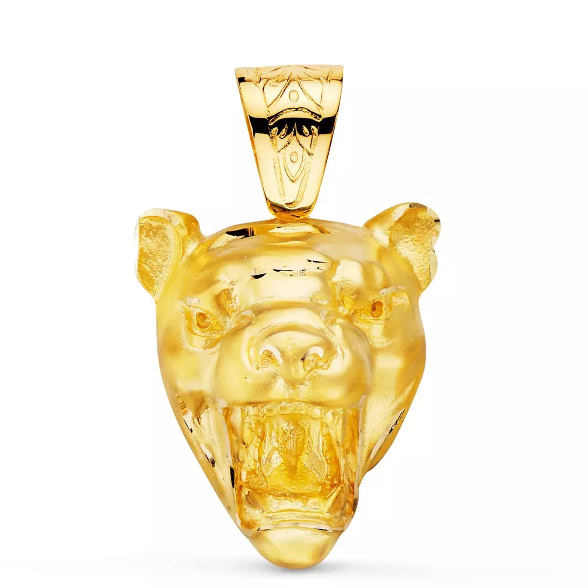 18K COLGANTE ORO AMARILLO PUMA GIGANTE. 40X34 MM 41