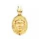 18K COLGANTE ORO AMARILLO ROSTRO VIRGEN DEL ROCIO 26 X 18 MM 7