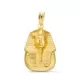 18K COLGANTE ORO AMARILLO TUTANKAMON MATIZADO. 20X14 MM 2