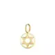 18K COLGANTE ORO AMARILLO ESTRELLA DE DAVID MINI 10MM 0