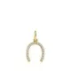 18K COLGANTE ORO AMARILLO HERRADURA 11X9 MM 0