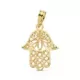 18K COLGANTE ORO AMARILLO MANO DE FATIMA 19X15 MM 0