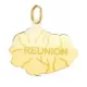 18K COLGANTE ISLA REUNION ORO AMARILLO 18 X 22 MM 0
