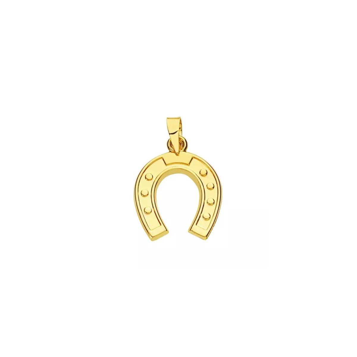 18K COLGANTE ORO AMARILLO HERRADURA 20X15 MM 1