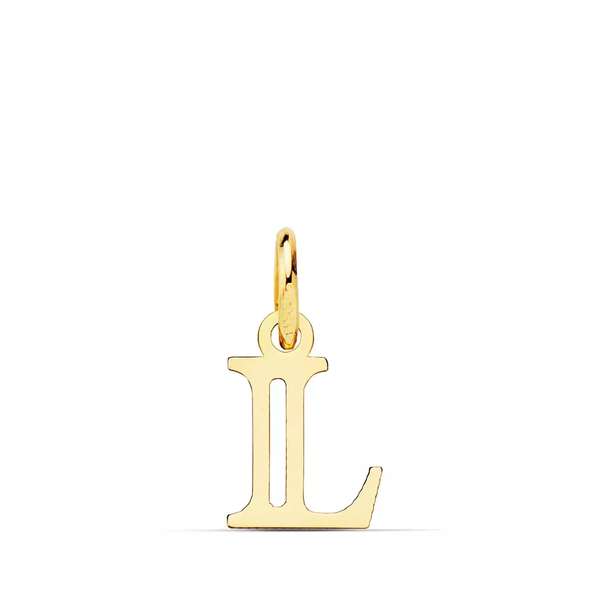 18K COLGANTE ORO AMARILLO LETRA " L " . 11X8 MM 0