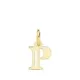18K COLGANTE ORO AMARILLO LETRA " P " 11X9 MM 0