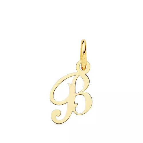 18K COLGANTE ORO AMARILLO LETRA " B " 11X10 MM 0