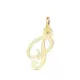 18K COLGANTE ORO AMARILLO LETRA " P " 15X8 MM 0
