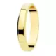 9K ALIANZA DE ORO AMARILLO LISA BRILLO BORDES. ANCHO: 3 MM. 1