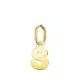 18K COLGANTE ORO AMARILLO LETRA " S " BRILLO. 8.2 X 4.8 MM 0