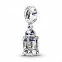 Charm colgante en plata de ley R2-D2™ Star Wars - 799248C01
