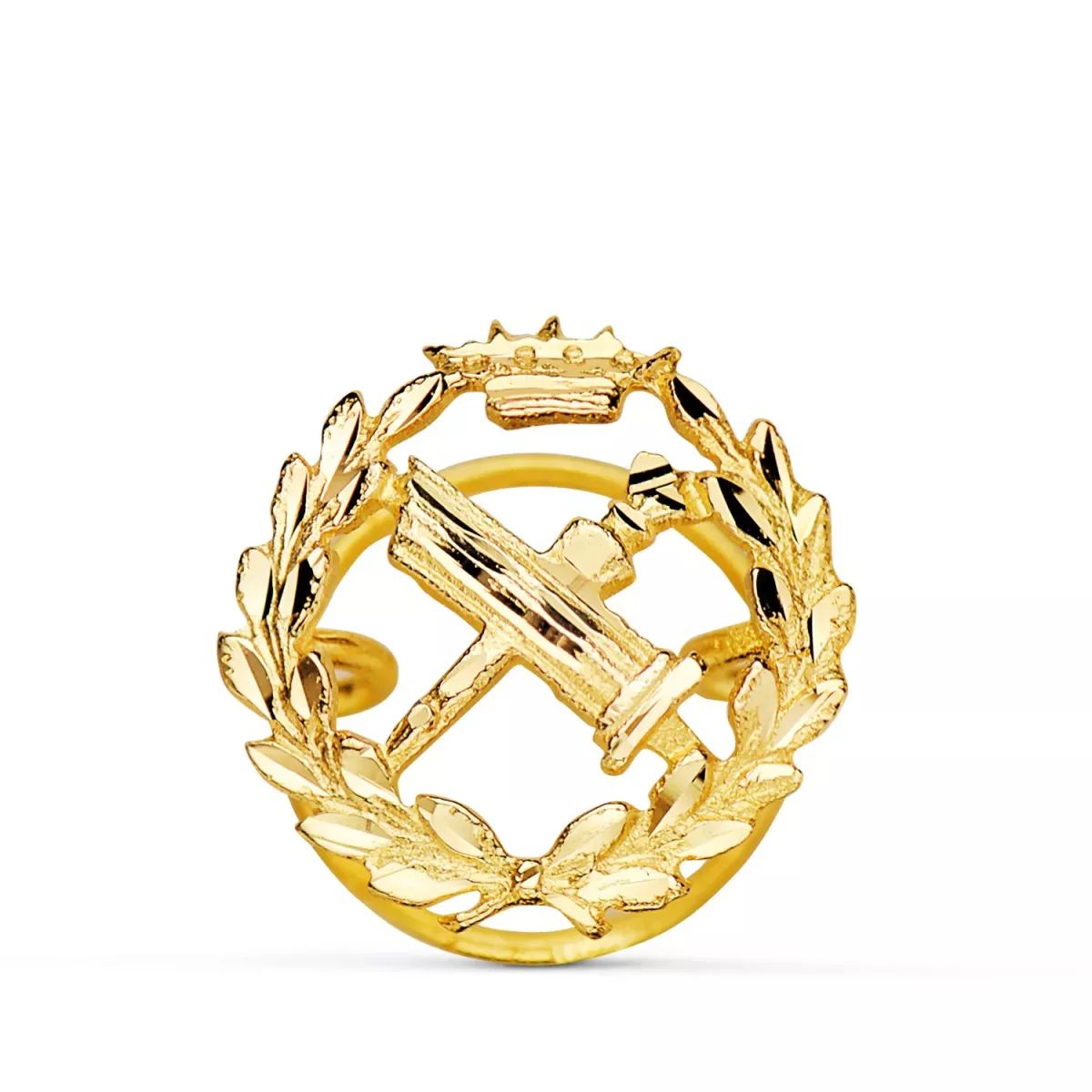 18K INSIGNIA ORO AMARILLO FILOSOFIA. 15 X 15 MM 1