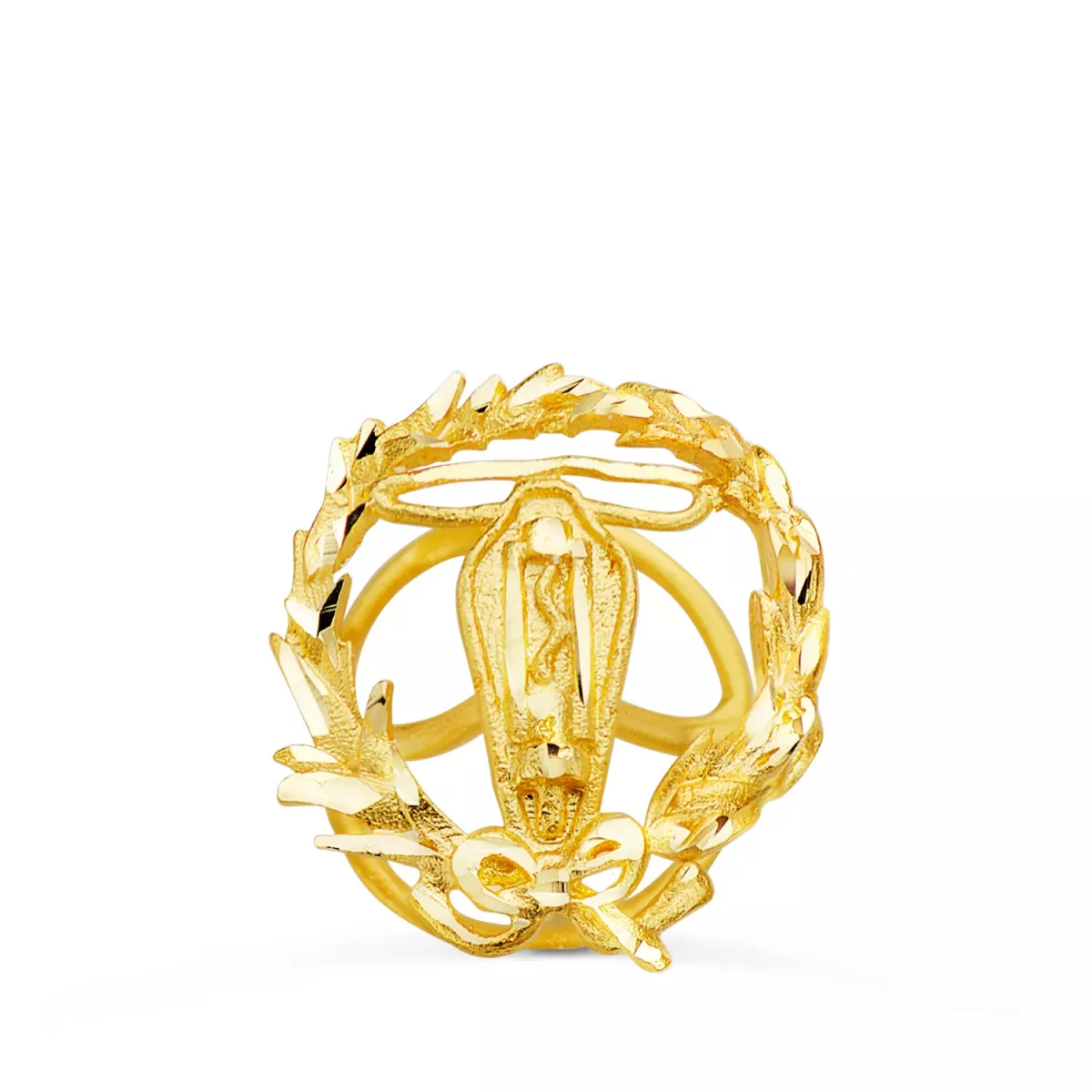 18K INSIGNIA ORO AMARILLO INGENIERO ELECTRONICO 16 X 14 MM 1