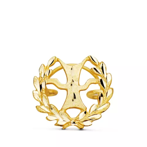 18K INSIGNIA ORO AMARILLO PSICOLOGIA. 15 X 13 MM 1