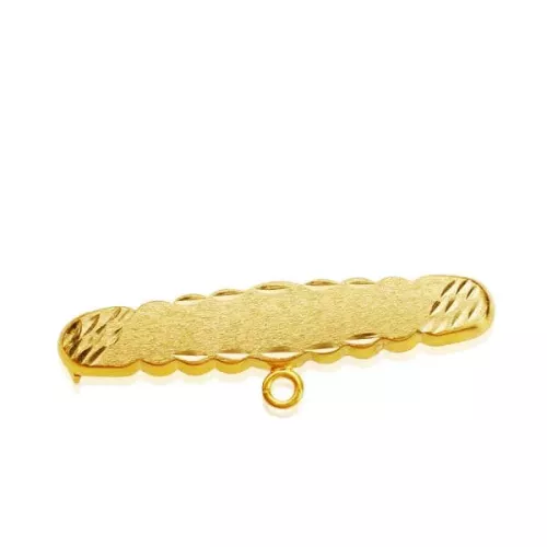 9K ALFILER ORO AMARILLO BEBE 30X8 MM 0